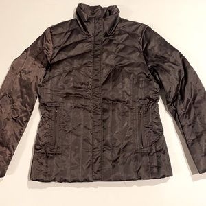 Kenneth Cole Reaction Small Zip Puffer Winter Coat Jacket D12